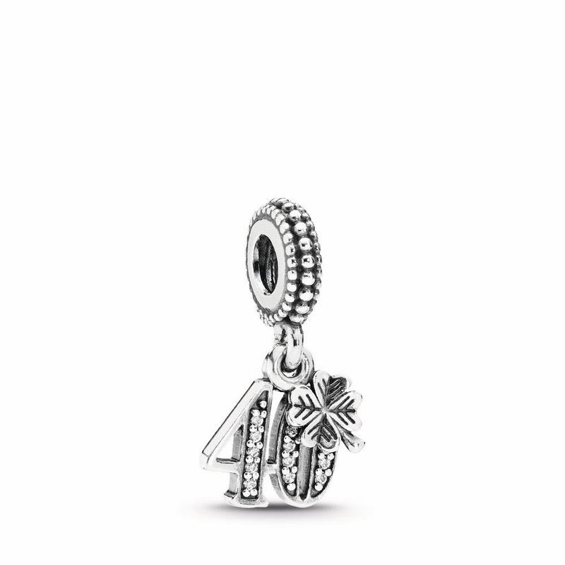 Pandora 40 Dangle Charm Online NZ, Sterling Silver (798654-TYN)